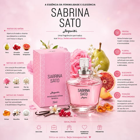 Miniatura SABRINA SATO 25ml | Loja Chrysdape