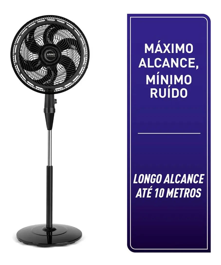 Ventilador de Coluna Arno X-Treme 6 40cm 6 Pás 3 Velocidades | Decoralar móveis e eletrodomésticos (3)