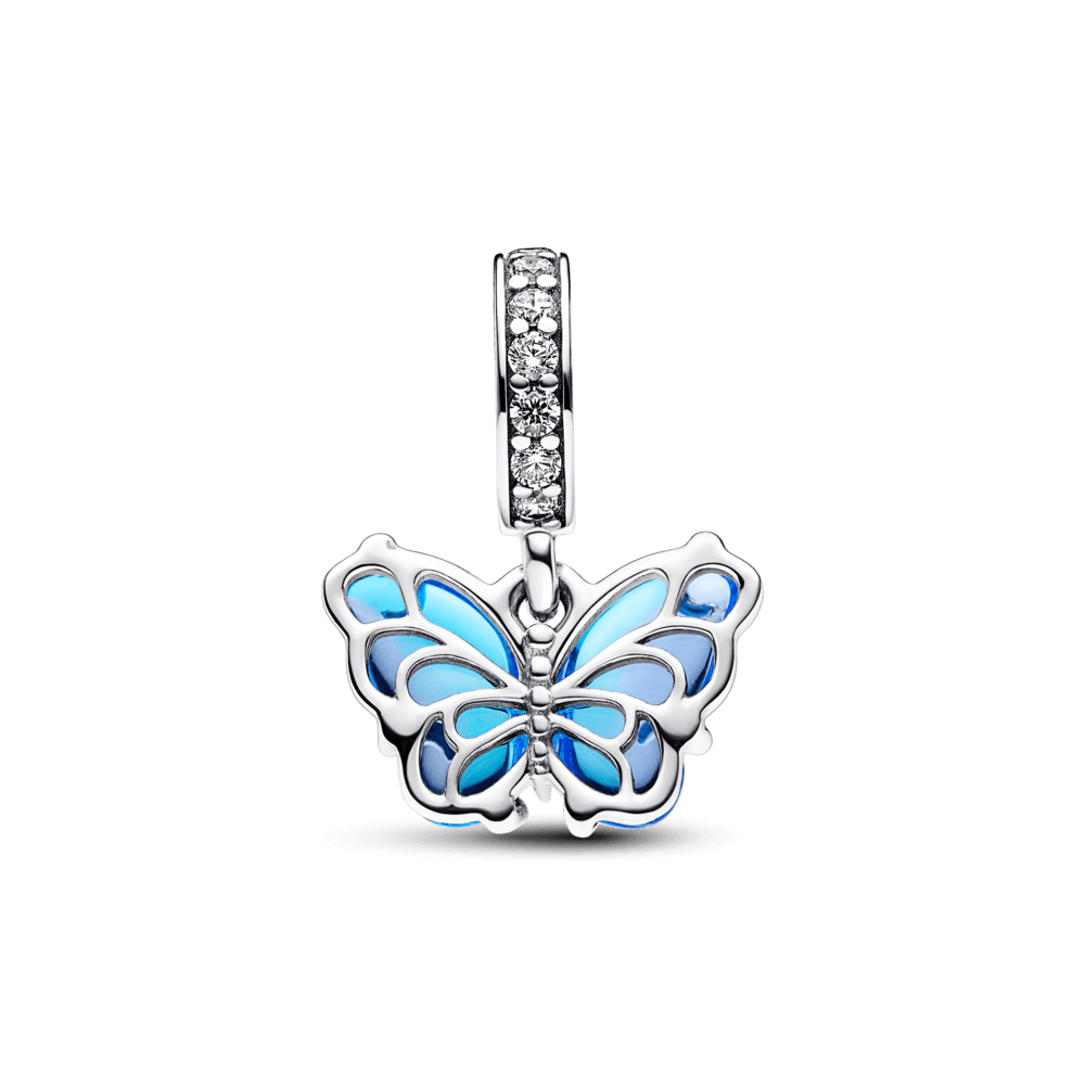 CHARM BORBOLETA EM VIDRO MURANO | Like Joias e Acessórios (2)
