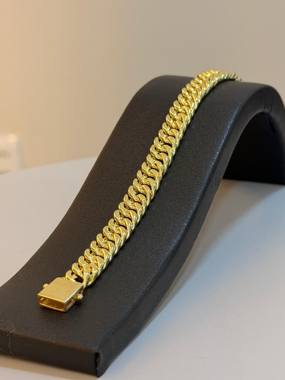 PULSEIRA GRUMET OCA DE 10MM | Everest Jóias (2)