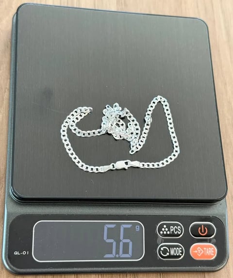 L5-36 Corrente Grumet 3,2mm 40cm | Everest Jóias