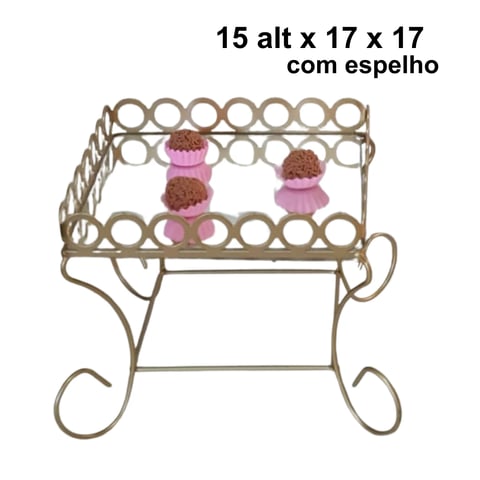 BANDEJA PÉ ARANHA ARGOLA 15ALT | ART'S FERRO