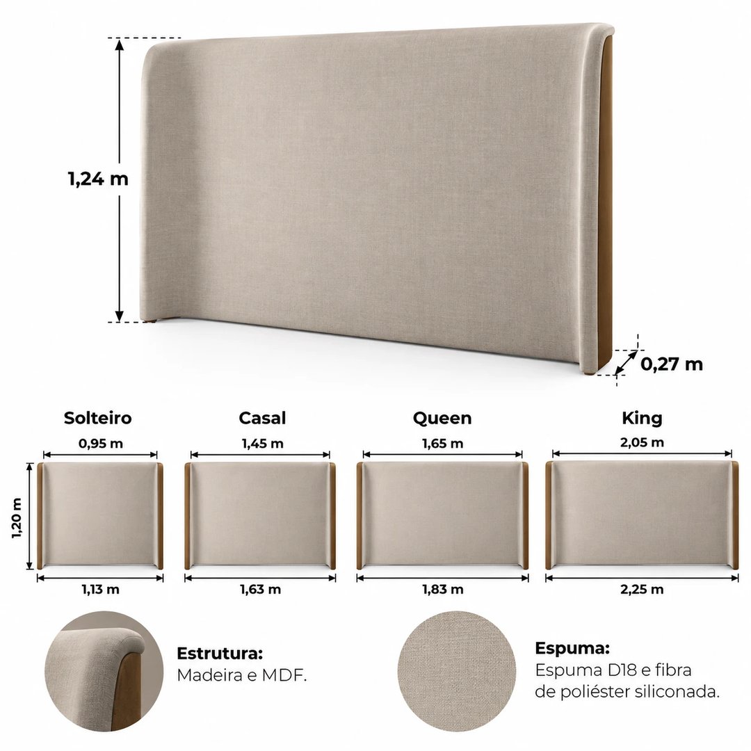 Cabeceira Plataforma MP 2406 | ELETRO KIT (2)