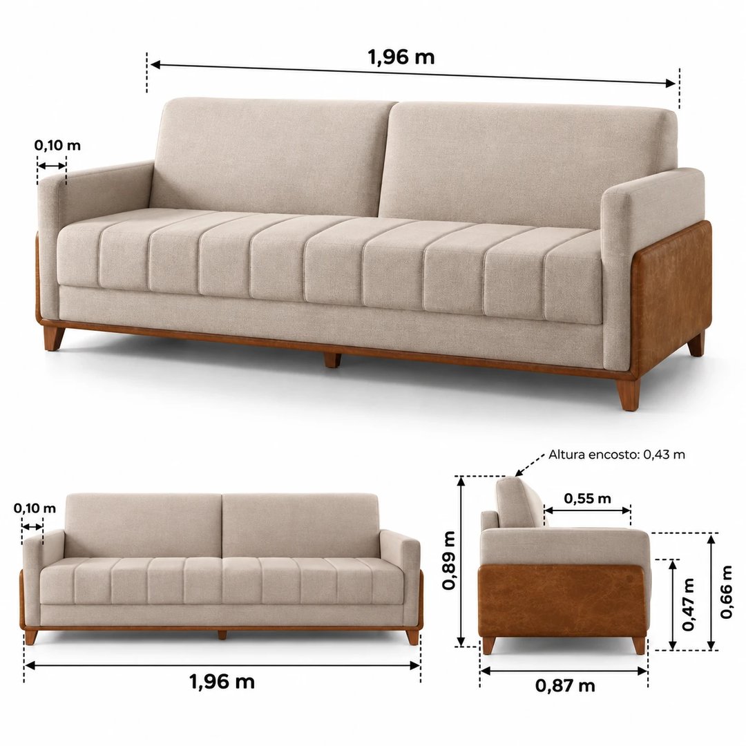Sófa Plataforma Living MP 2535 | ELETRO KIT (2)