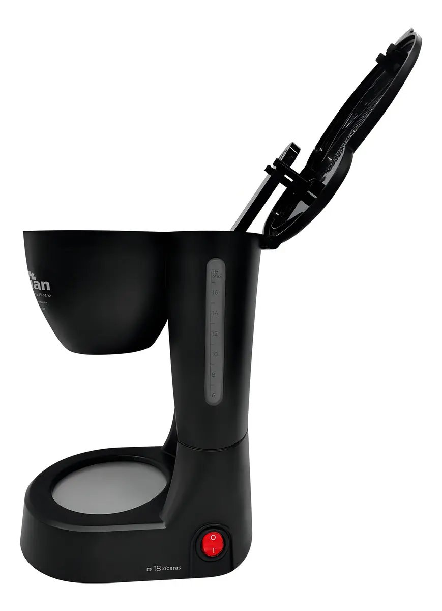 Cafeteira Elétrica 18 Xícaras 650w Preta Cf102 - Kian | Decoralar móveis e eletrodomésticos (3)