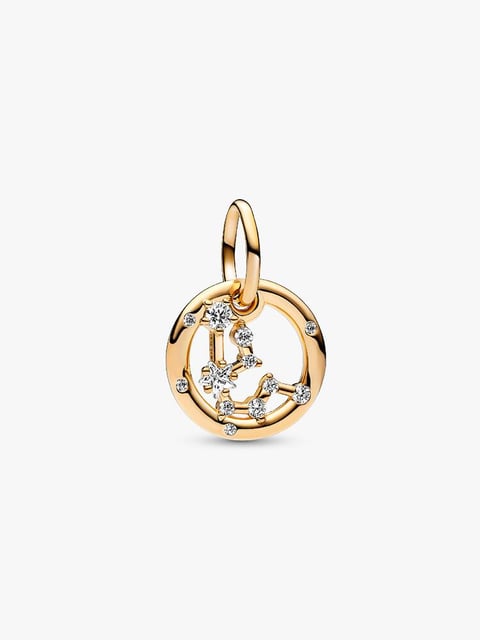 Charm Pendente do Zodíaco de Aquário | Like Joias e Acessórios