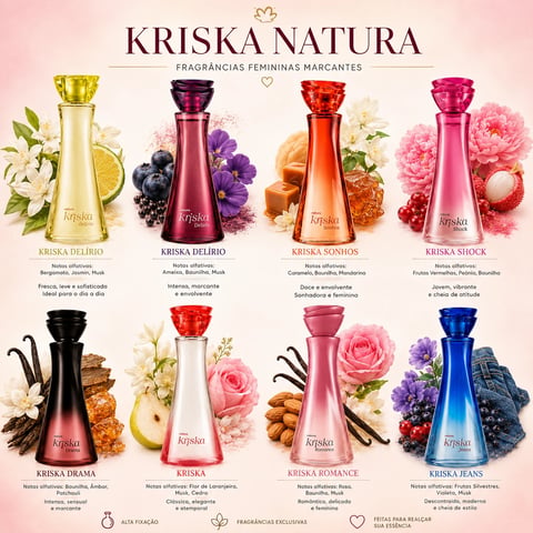 Perfume KRISKA 75ml | Loja Chrysdape