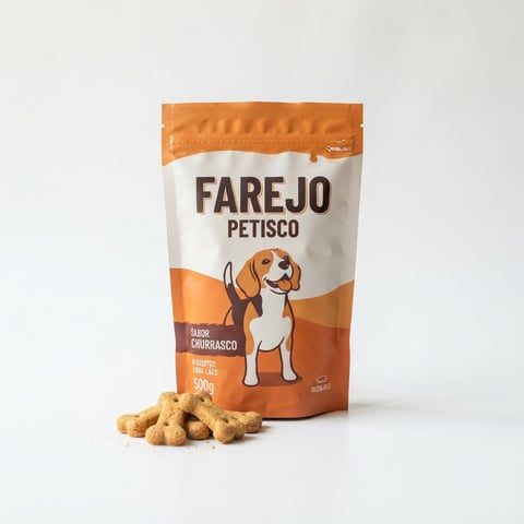 Petisco Farejo churrasco 500 g | Linqui