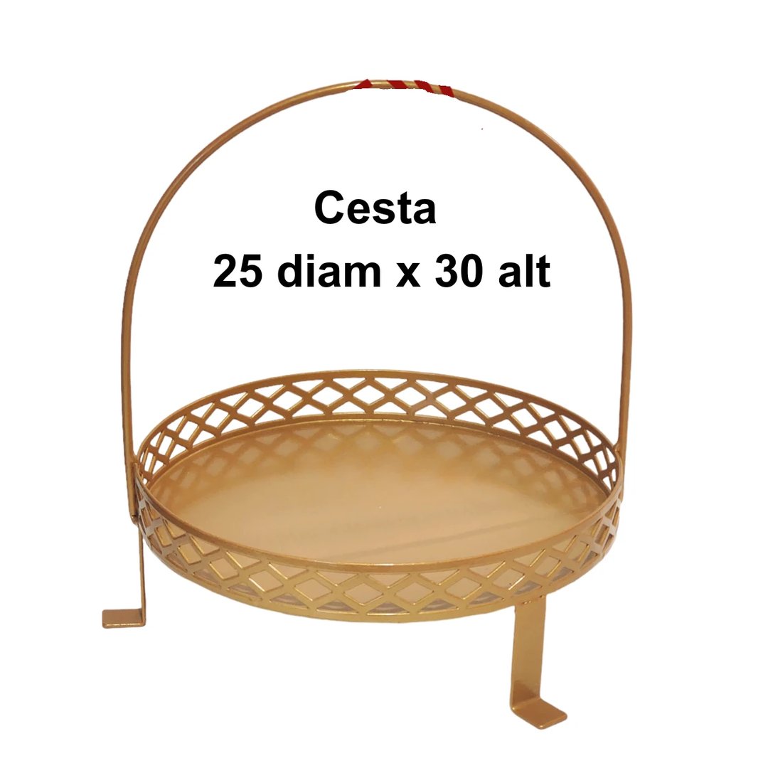 CESTINHA LOSANGO 25DIAMX30ALT | ART'S FERRO
