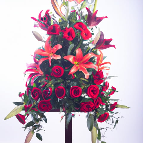 Arranjo floral romântico | Linqui