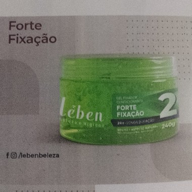 GEL LEBEN 240G FORTE FIXAÇAO 2 VERDE | Evidenci distribuidora