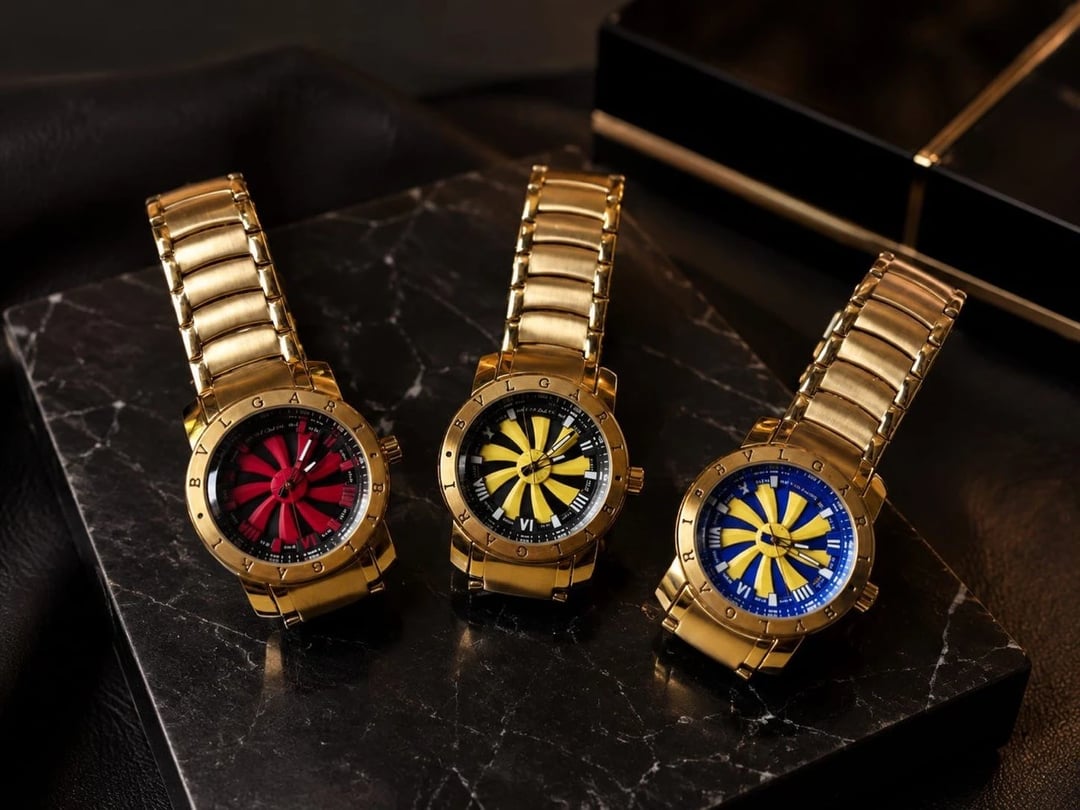 Relógio Bulgari Speedway Dourado | Everest Jóias
