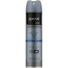 DESODORANTE AEROSOL ABOVE 150 ML MASC. HURRICANE | Evidenci distribuidora