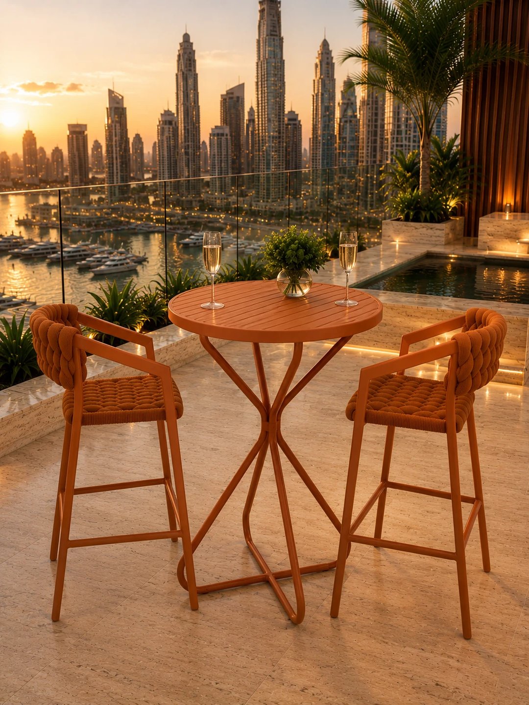 Banqueta Cancún com Braço - Sob Encomenda | Traços e Tramas (3)