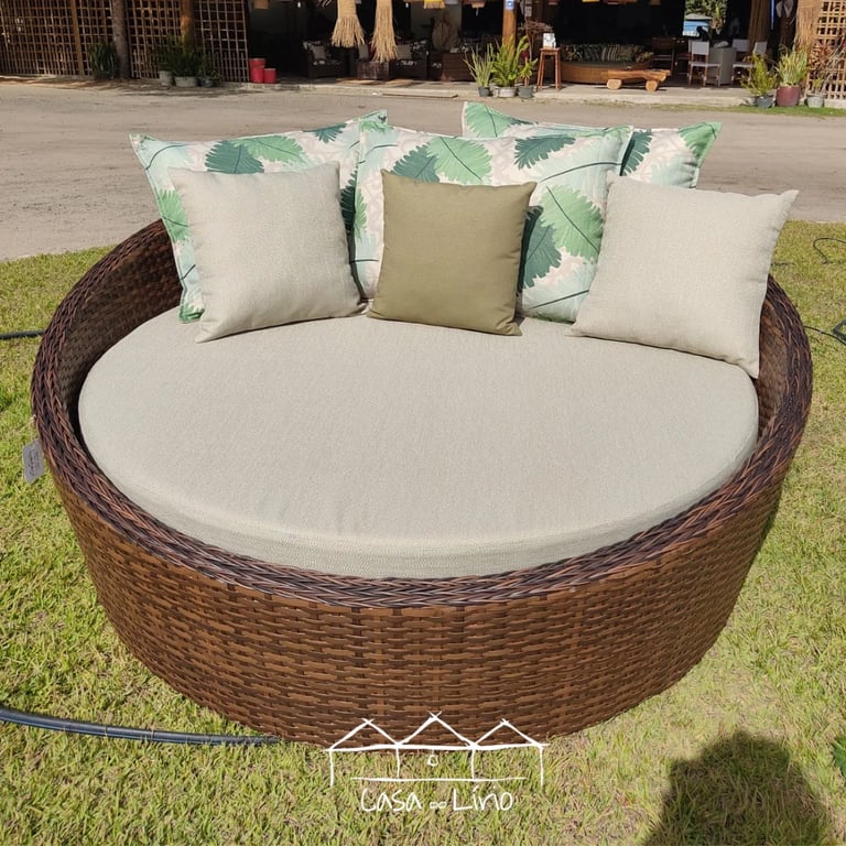 Chaise Orbital Confecção Em Junco Sintético Fita 10Mm | Casa do Lírio (3)