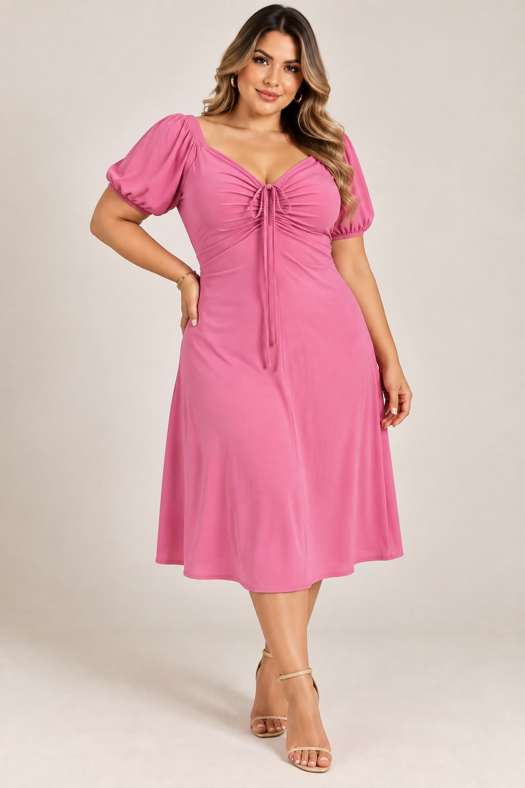 Vestido Plus Size PS96 | Dryffer Fashion