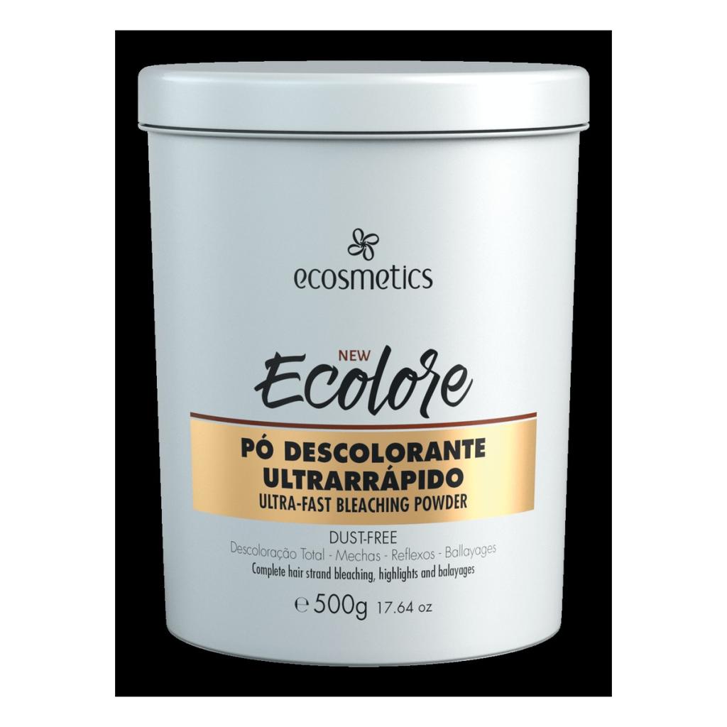 PO DESCOLORANTE MECHAS LIVRES E-COLORE - 500g Lote: P008783 Fab: 19/06/2025 Val: 01/04/2027 | Horizont Distribuidora
