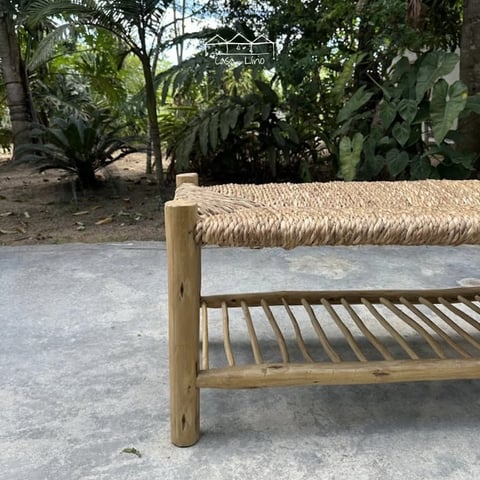 Recamier Xandó Em Fibra Natural De Taboa | Casa do Lírio