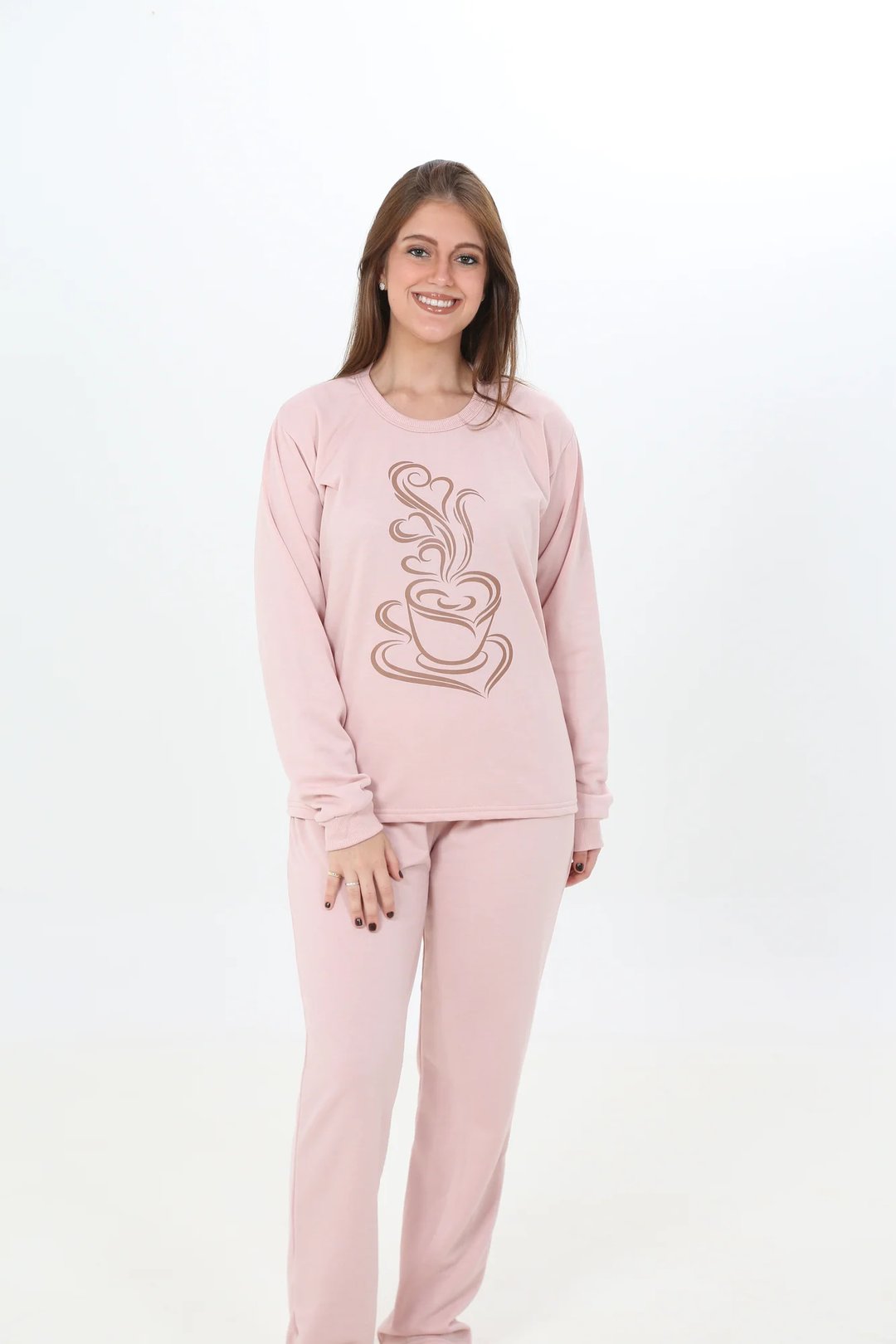 PIJAMA MOLETINHO LISOS VARIADOS | Gatto Style (2)
