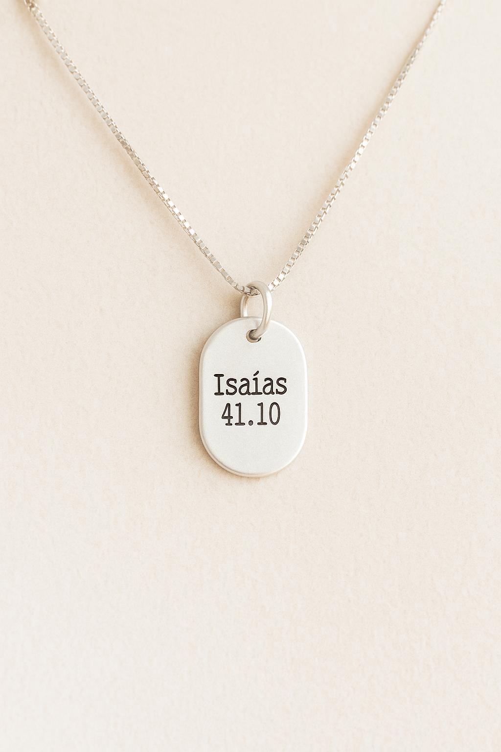 Colar Salmo M Personalizável - Prata-925 | Like Joias e Acessórios