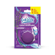 BLOCO P/ CAIXA ACOPLADA 45G LAVANDA NOVO FRESCOR | Evidenci distribuidora