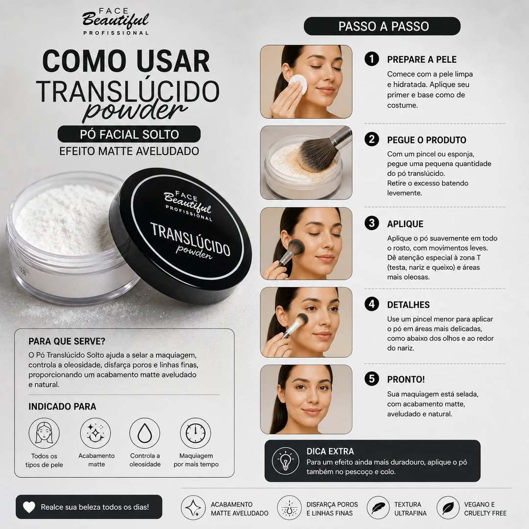 Pó solto translucido 10g | Loja Chrysdape (2)