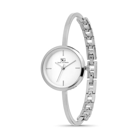 Relógio Bracelete Minimalista Prata | Like Joias e Acessórios