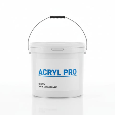 Tinta acrílica 18L branco | Linqui