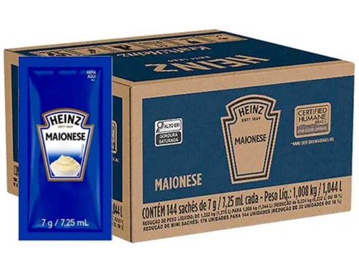 Maionese Heinz Sache 144un | Prime frios