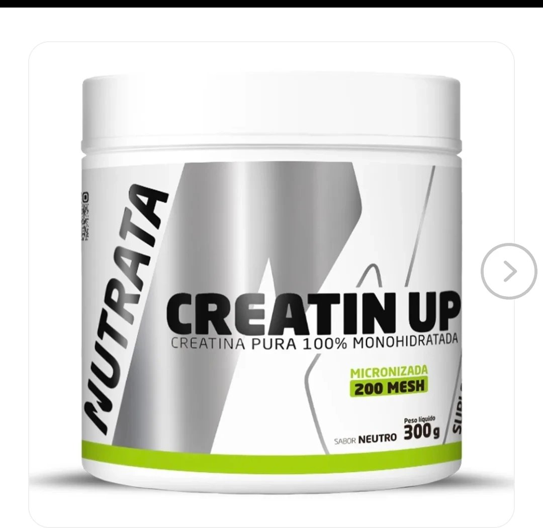 Creatina 300g Monohidratada e Micronizada Nutrata | Forma Fitness Suplementos