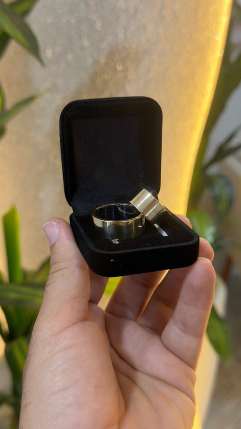 PAR DE ALIANÇA QUADRADA DE 8MM | Everest Jóias