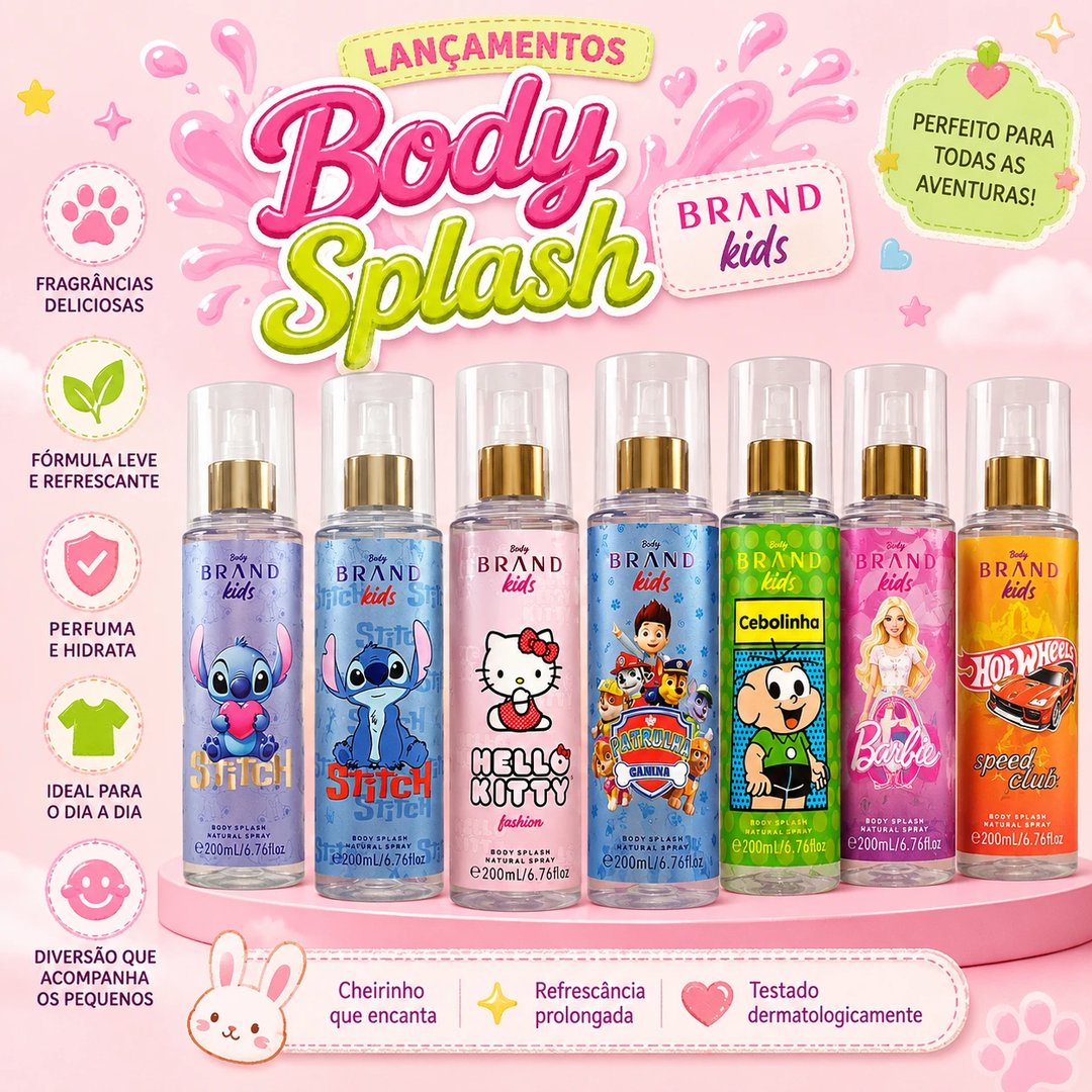 Body Splash KIDS 200ml | Loja Chrysdape