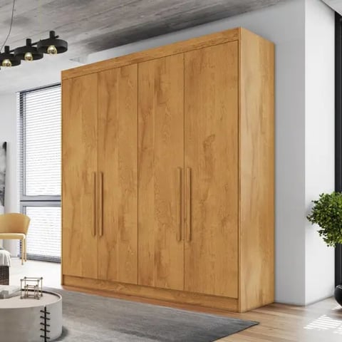 Roupeiro Europa Nantes 4 Portas | ELETRO KIT