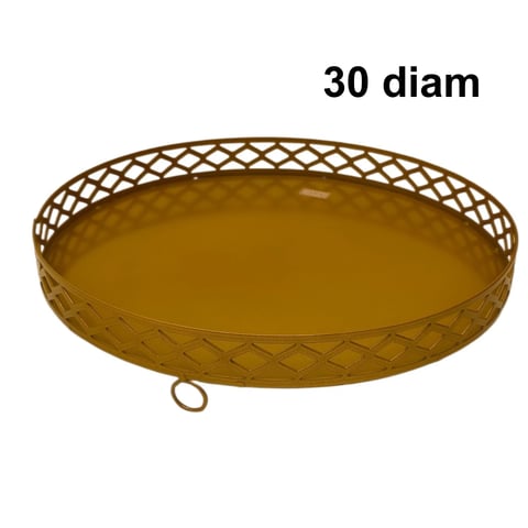 BANDEJA LOSANGO COM CHAPA 30 DIAM | ART'S FERRO
