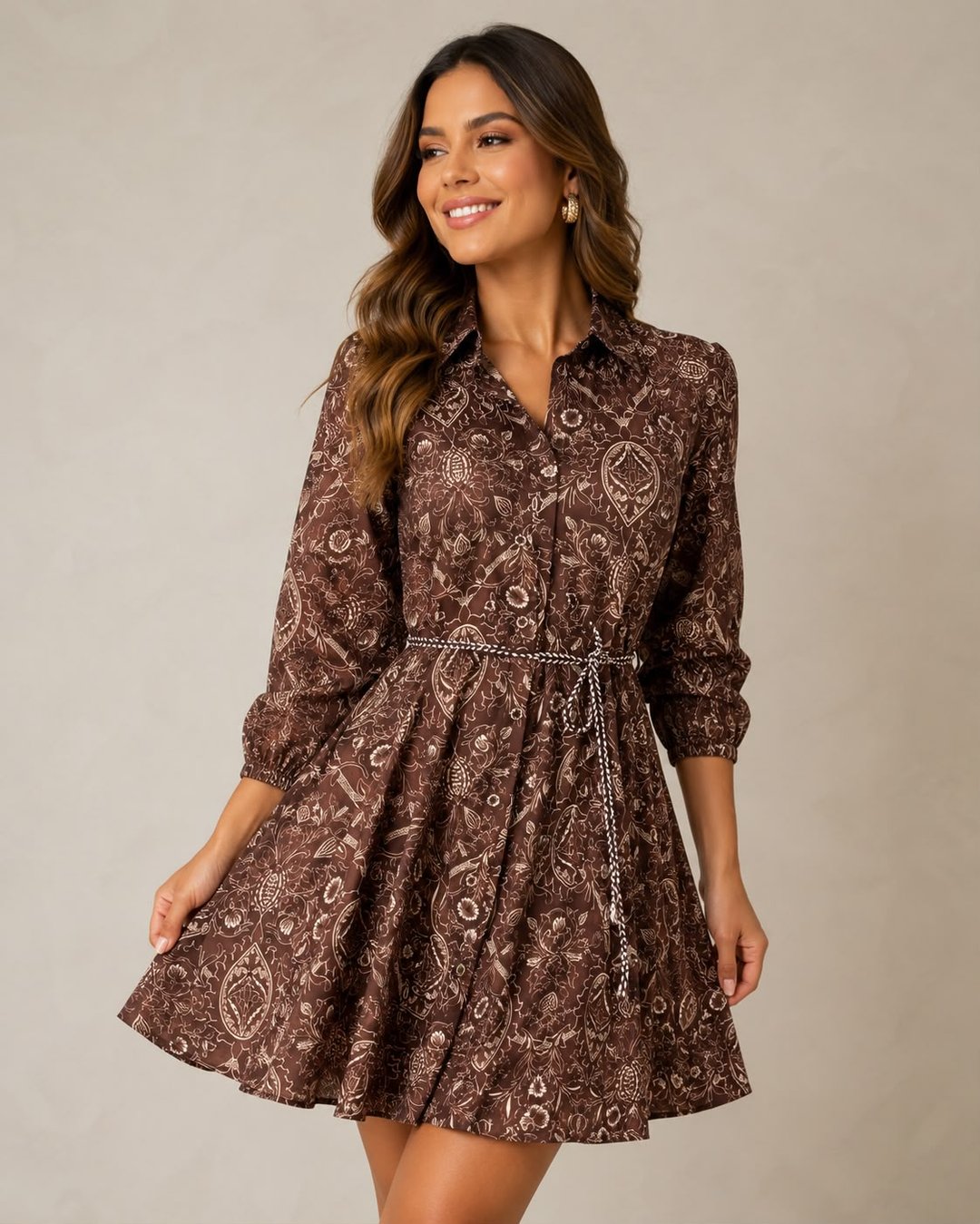 Vestido Estampado VT04 | Dryffer Fashion
