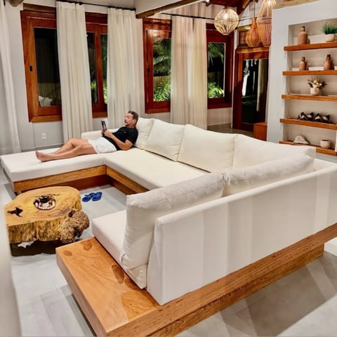Sofá Denise Em U (3 Módulos) | Casa do Lírio