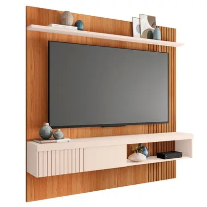 Painel para Tv até 65 Polegadas Jade 1.8 Caemmun | Decoralar móveis e eletrodomésticos (2)