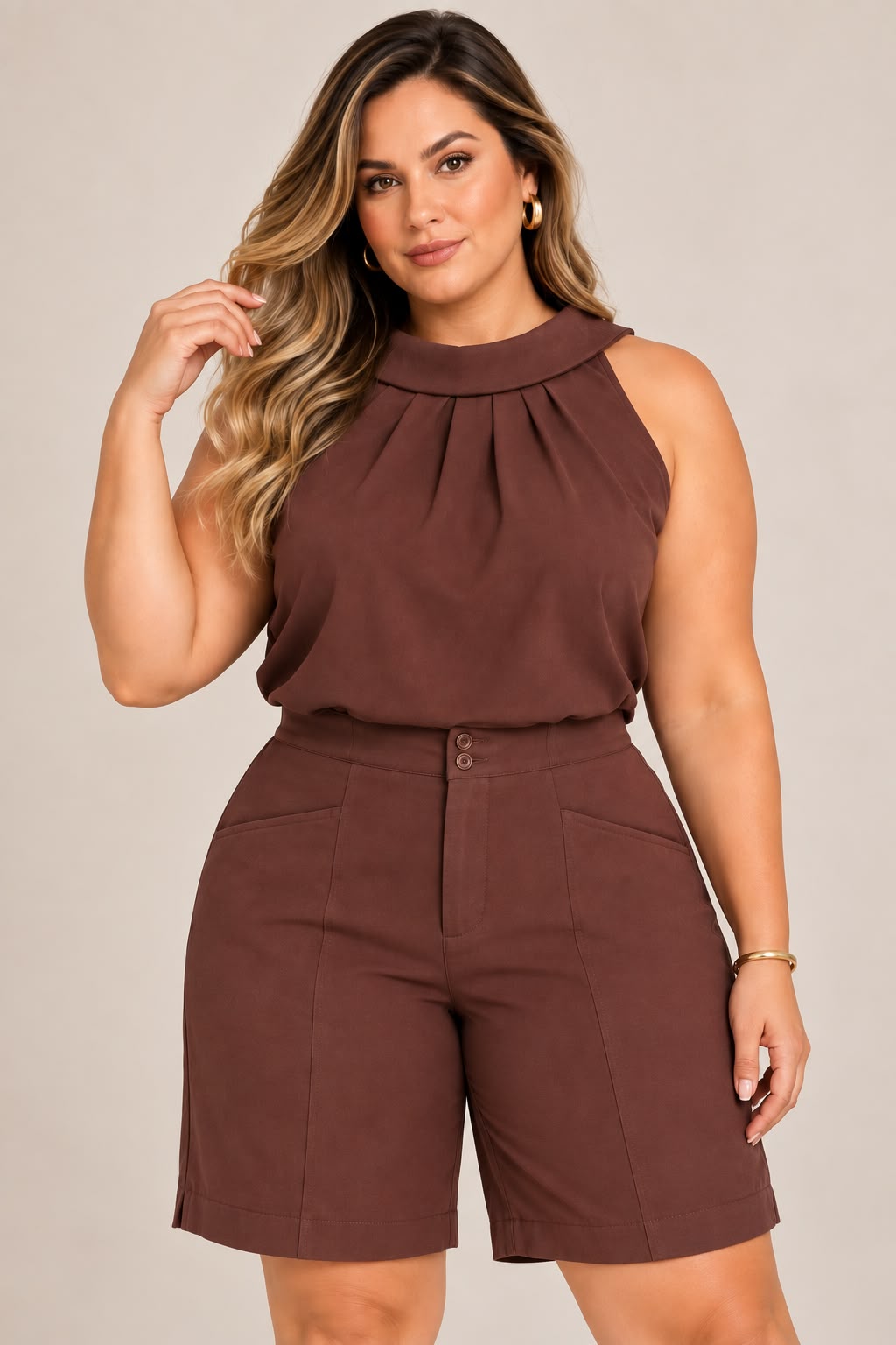 CONJUNTO PLUS SIZE PS97 | Dryffer Fashion