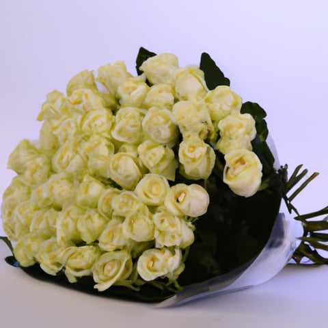 Buquê de rosas brancas | Linqui