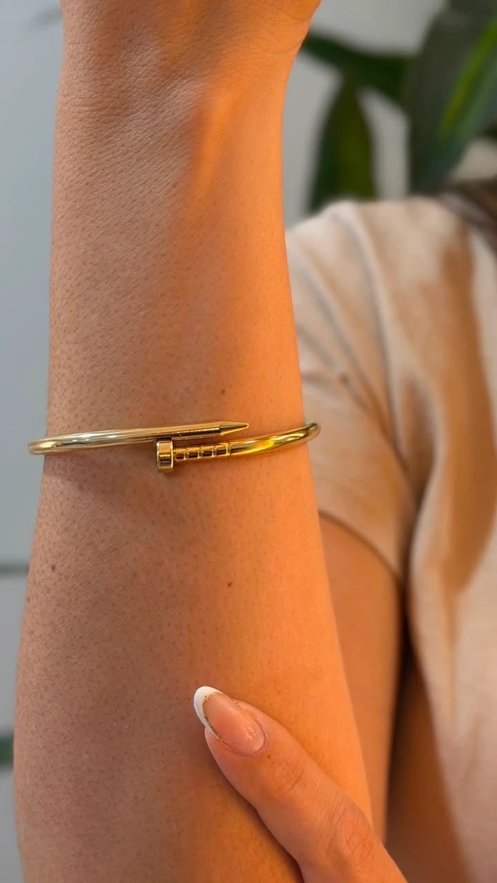 BRACELETE PREGO (MODELO DA CARTIER) | Everest Jóias