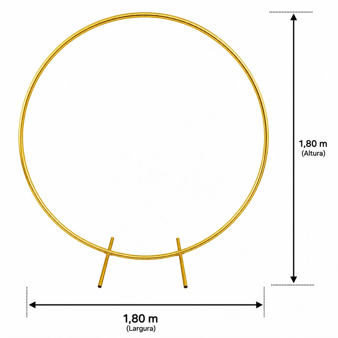 ARCO DESMONTAVEL 1,80 5 PARTES | ART'S FERRO