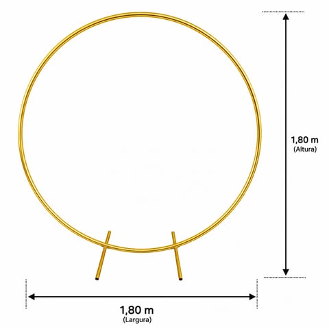 ARCO DESMONTAVEL 1,80 5 PARTES | ART'S FERRO
