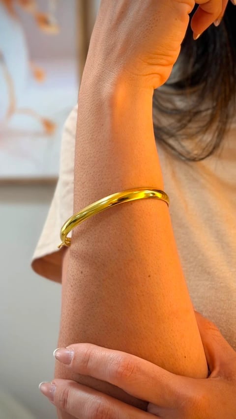 BRACELETE BOLEADO DE 6MM | Everest Jóias