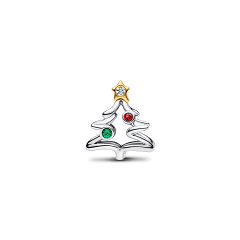 Charm Prata Arvore De Natal | Like Joias e Acessórios