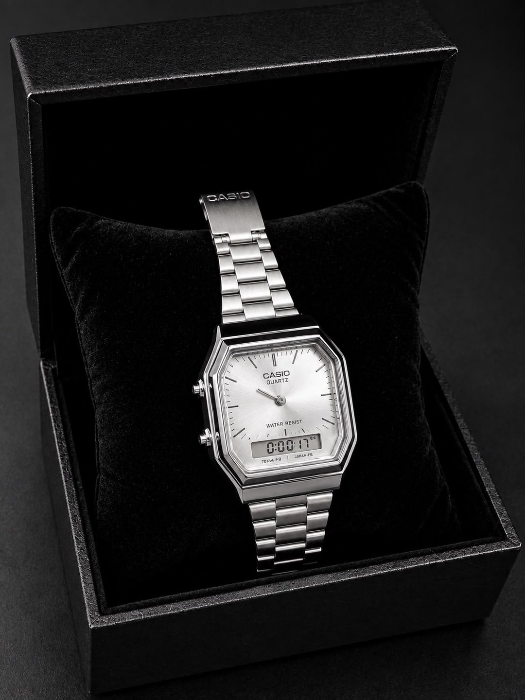 Relógio Casio MTP-B145 -Prata | Everest Jóias
