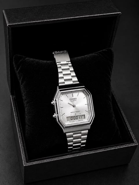 Relógio Casio MTP-B145 -Prata | Everest Jóias