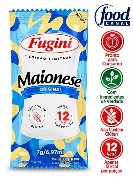 FOOD SACHE MINI FUGINI MAIONESE TRAD 144X7G | Central de Negócios B2B
