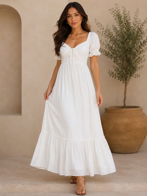 Vestido longo VT21 | Dryffer Fashion