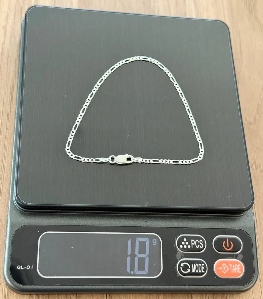 L1-35 Pulseira 3x1 Fígaro 2mm | Everest Jóias