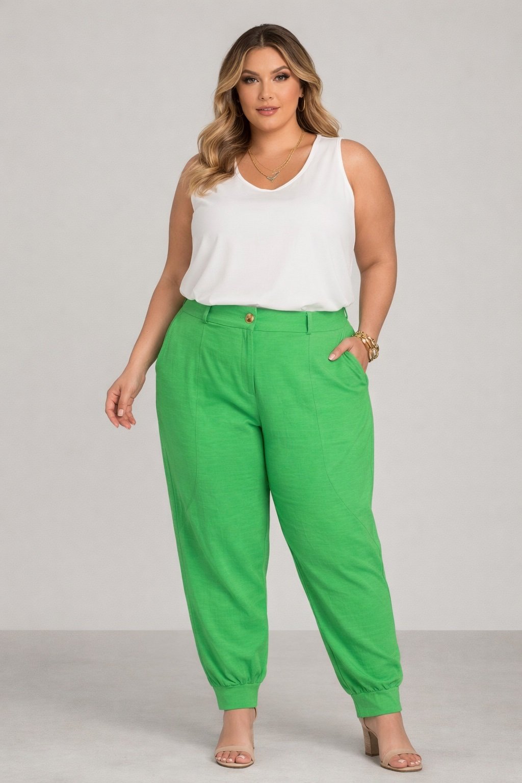 Calça Plus Size PS38 | Dryffer Fashion